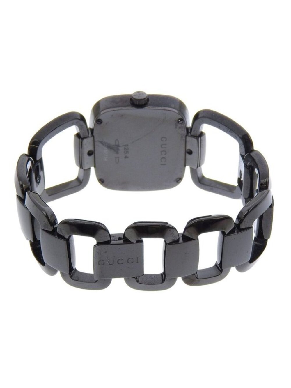 Gucci Collection 125.4 Stainless Steel Quartz Analog Display Black - Picture 5 of 8